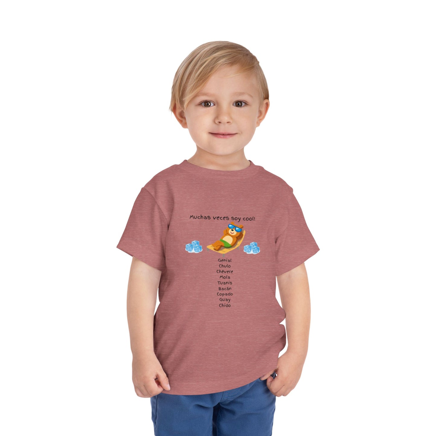 Cool Toddler Tee with Fun Spanish Text – Perfect Gift for Kids!