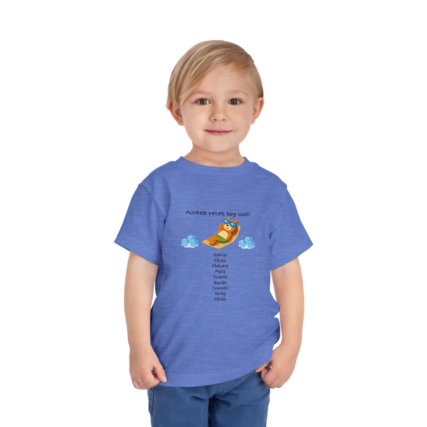 Cool Toddler Tee with Fun Spanish Text – Perfect Gift for Kids!