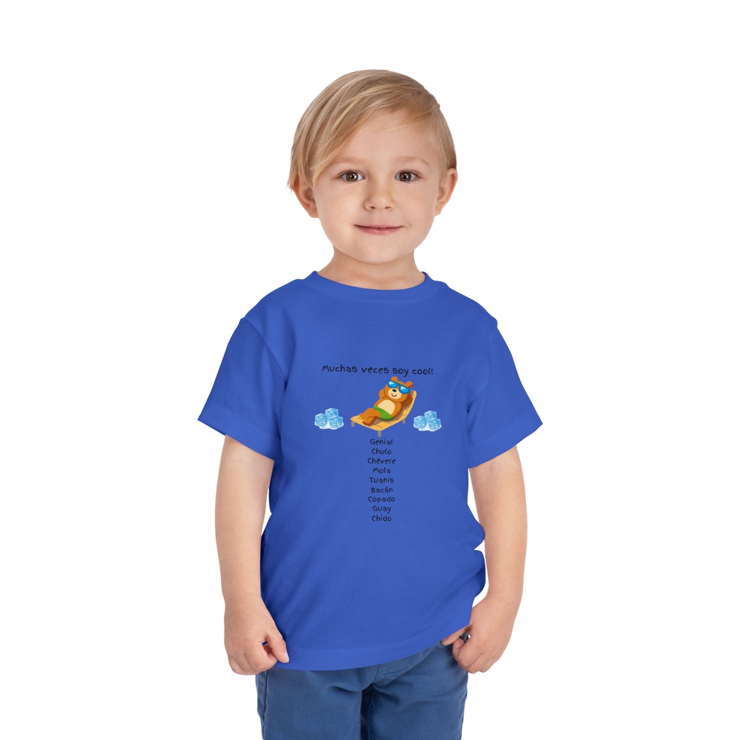 Cool Toddler Tee with Fun Spanish Text – Perfect Gift for Kids!