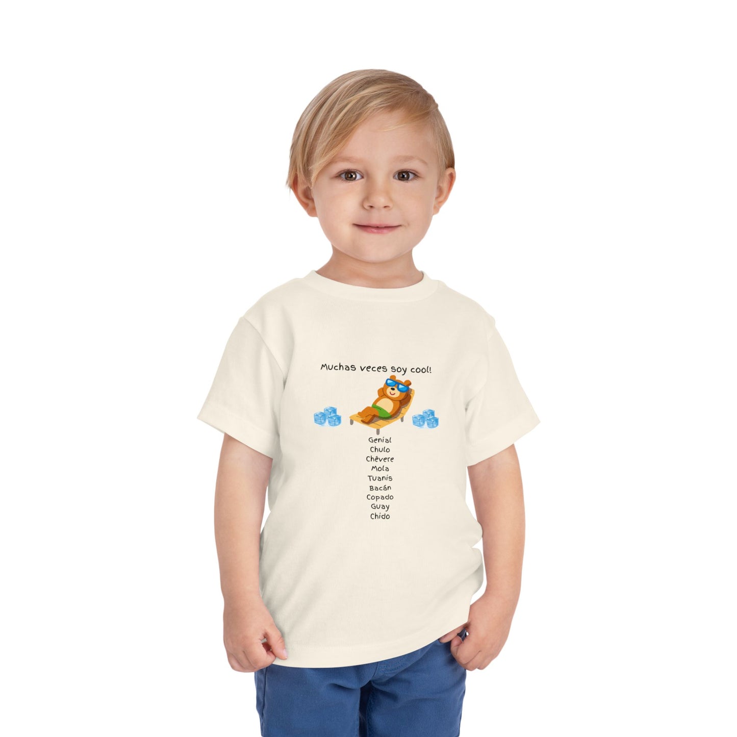 Cool Toddler Tee with Fun Spanish Text – Perfect Gift for Kids!