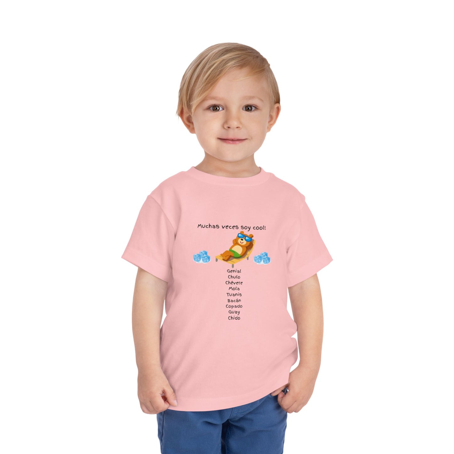 Cool Toddler Tee with Fun Spanish Text – Perfect Gift for Kids!