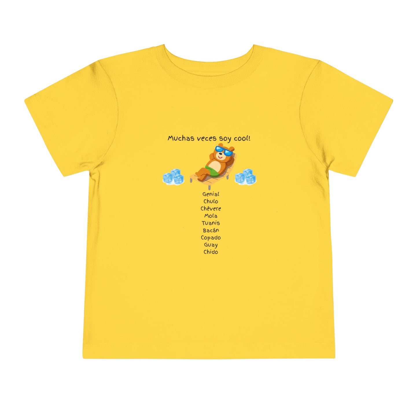 Cool Toddler Tee with Fun Spanish Text – Perfect Gift for Kids!