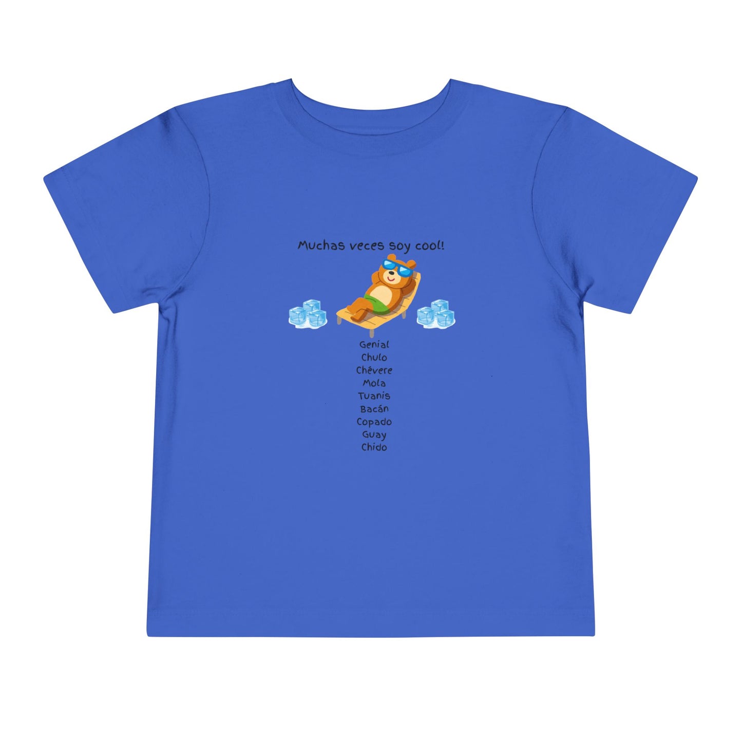 Cool Toddler Tee with Fun Spanish Text – Perfect Gift for Kids!