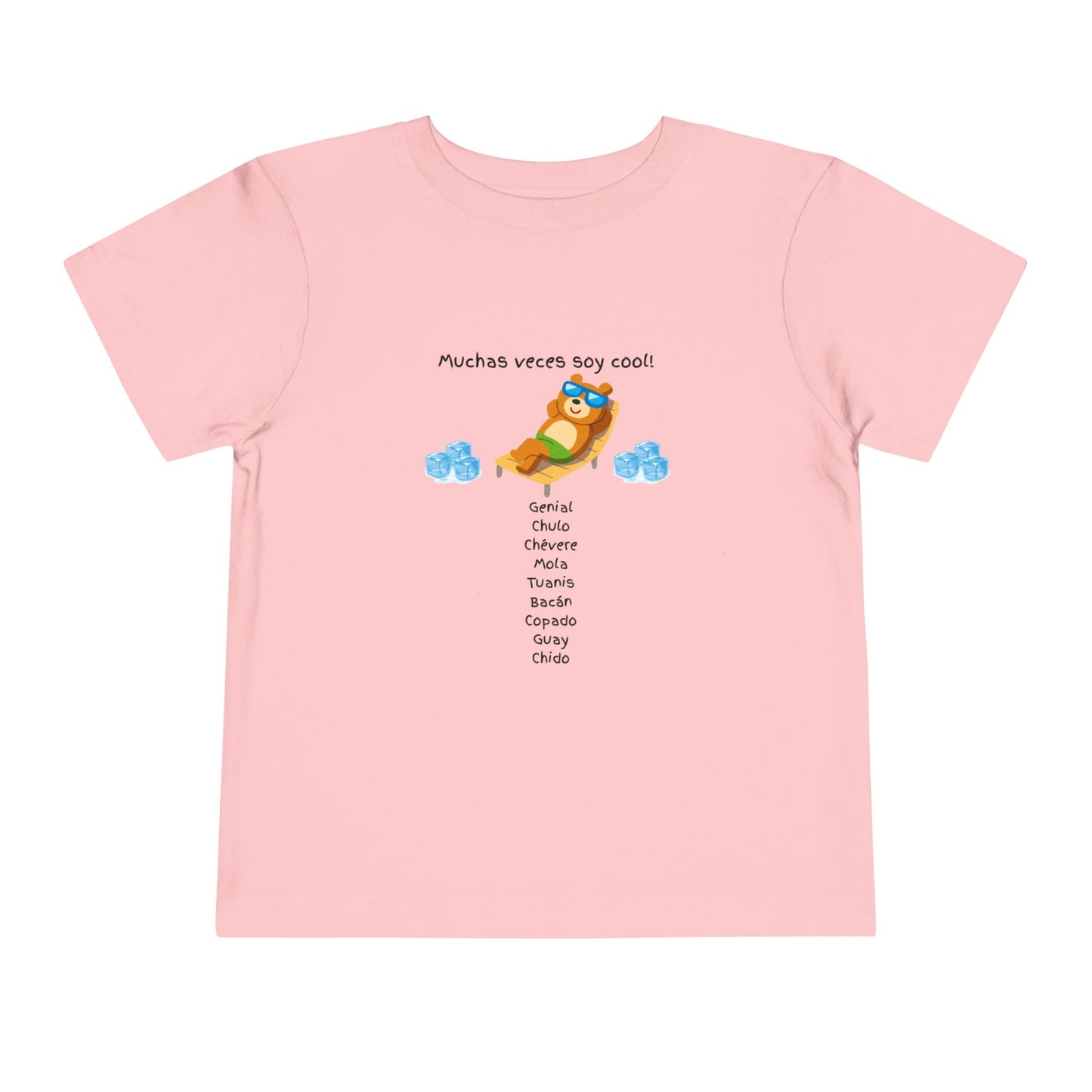 Cool Toddler Tee with Fun Spanish Text – Perfect Gift for Kids!
