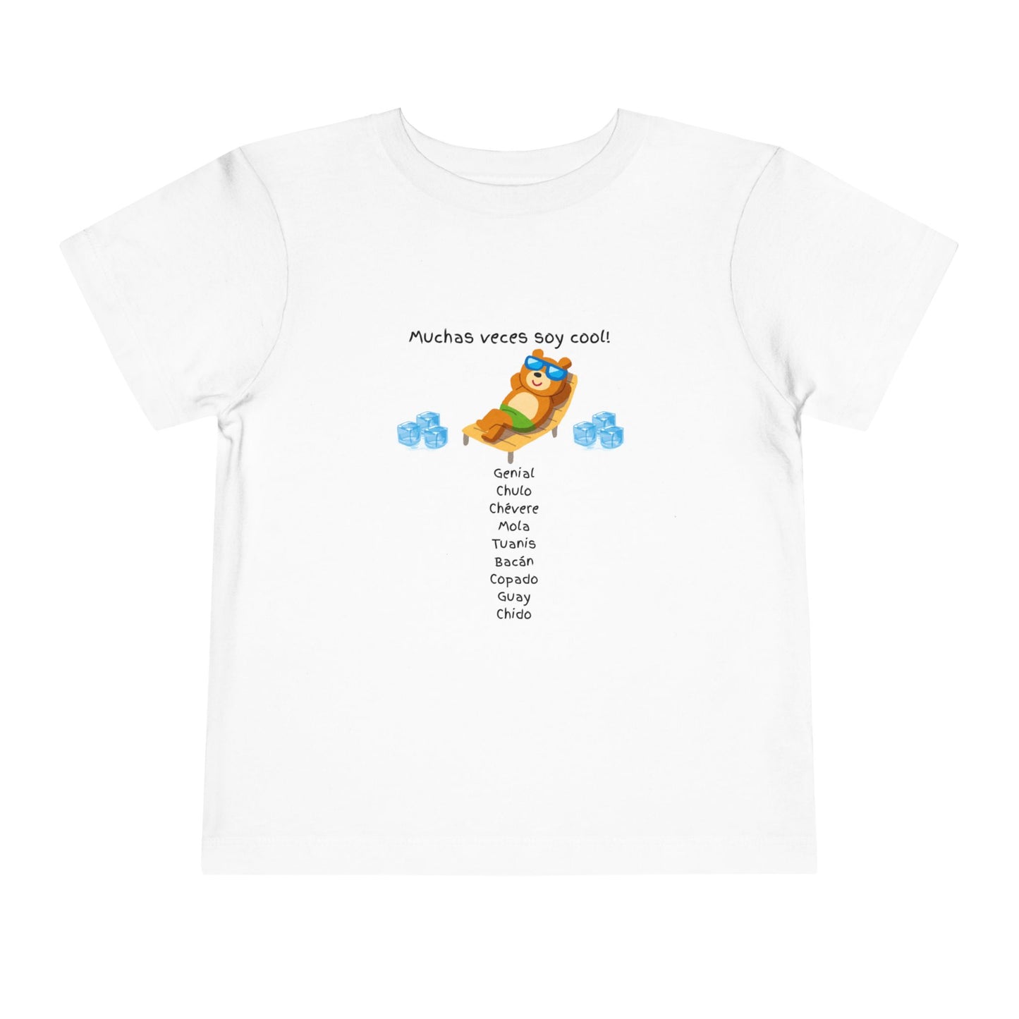 Cool Toddler Tee with Fun Spanish Text – Perfect Gift for Kids!