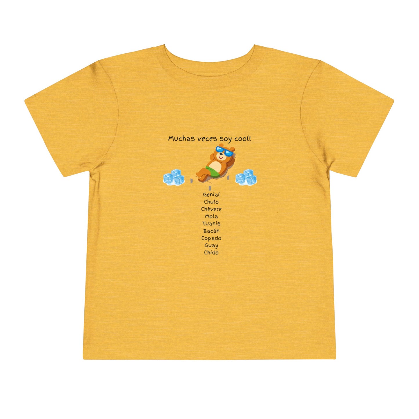 Cool Toddler Tee with Fun Spanish Text – Perfect Gift for Kids!