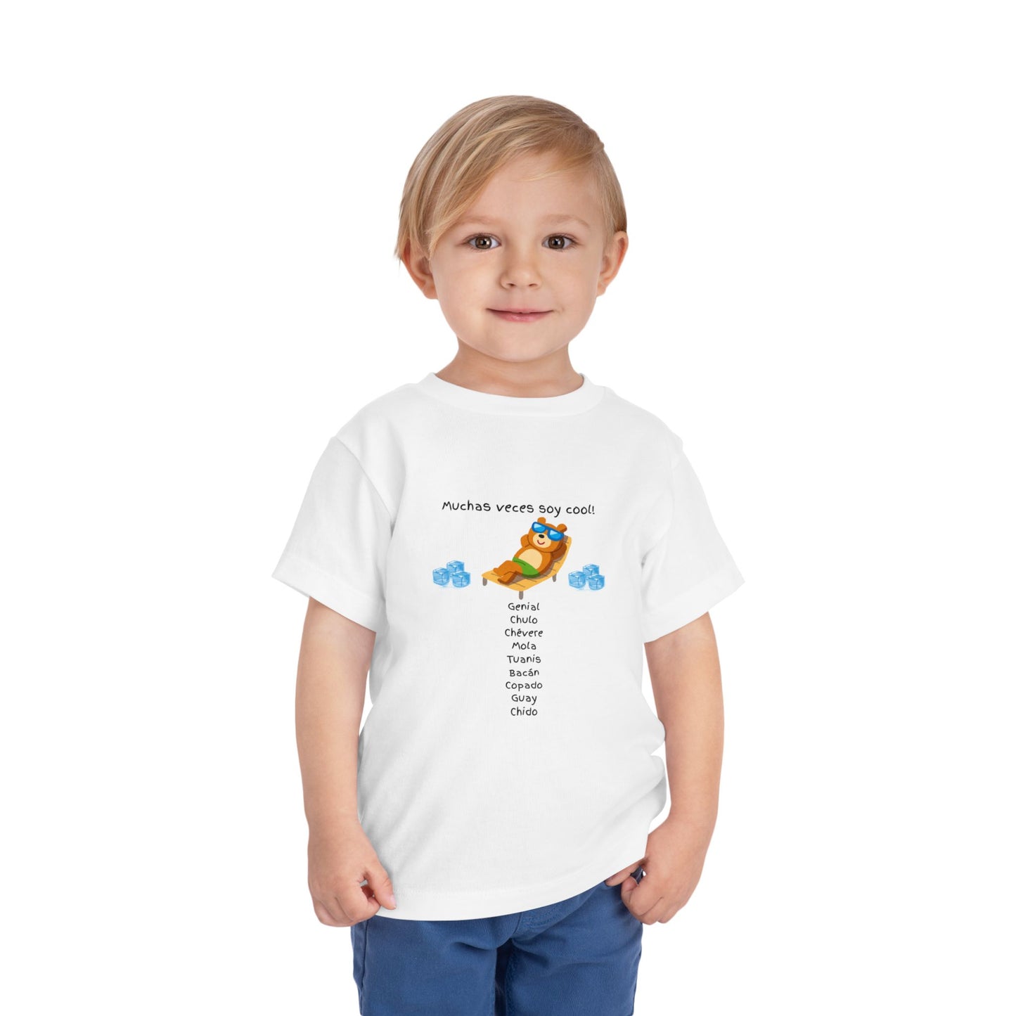 Cool Toddler Tee with Fun Spanish Text – Perfect Gift for Kids!