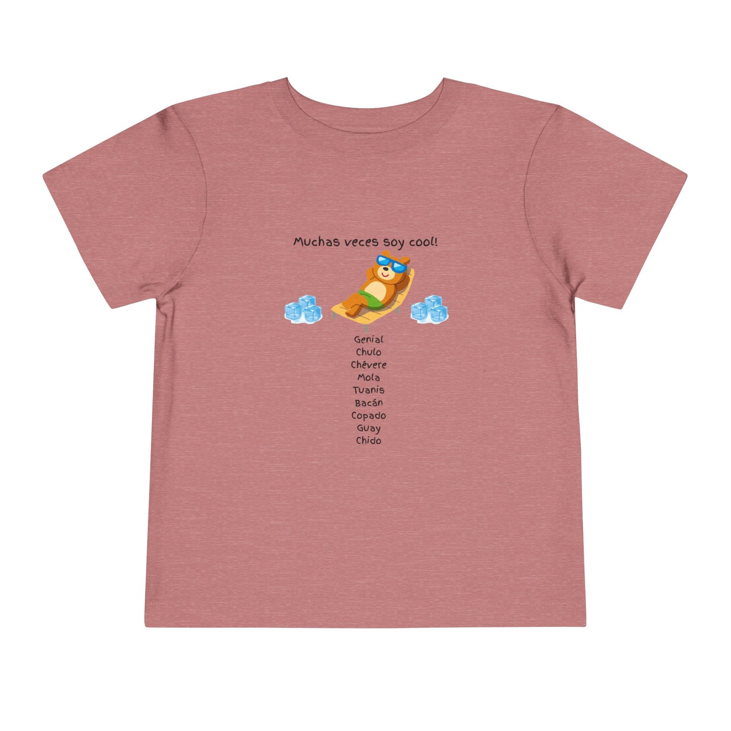 Cool Toddler Tee with Fun Spanish Text – Perfect Gift for Kids!