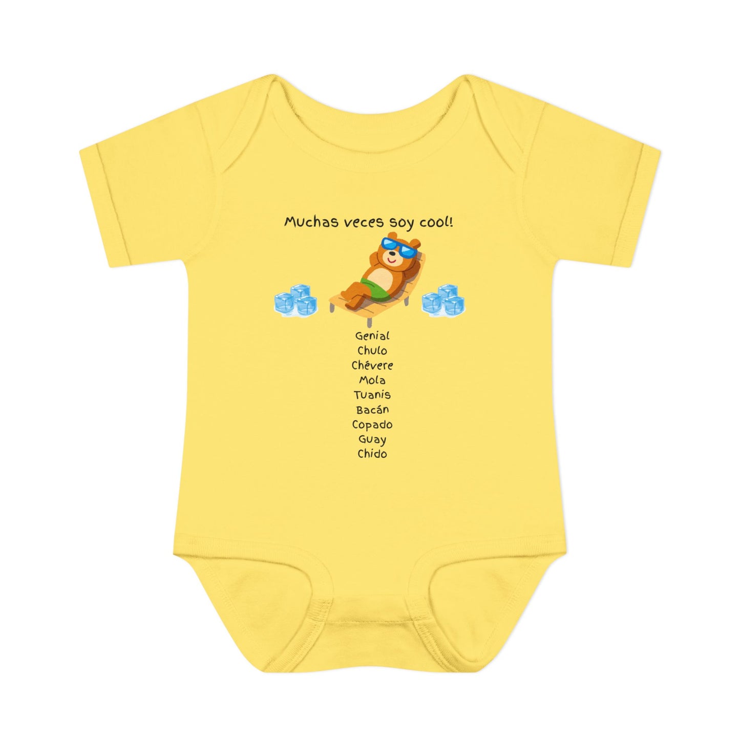 Cool Baby Bodysuit - "Muchas veces soy cool!"