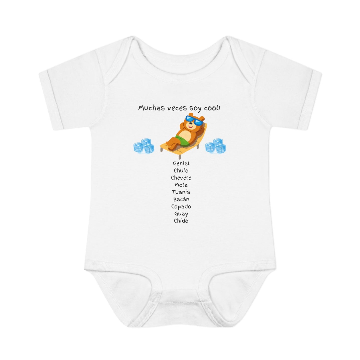 Cool Baby Bodysuit - "Muchas veces soy cool!"