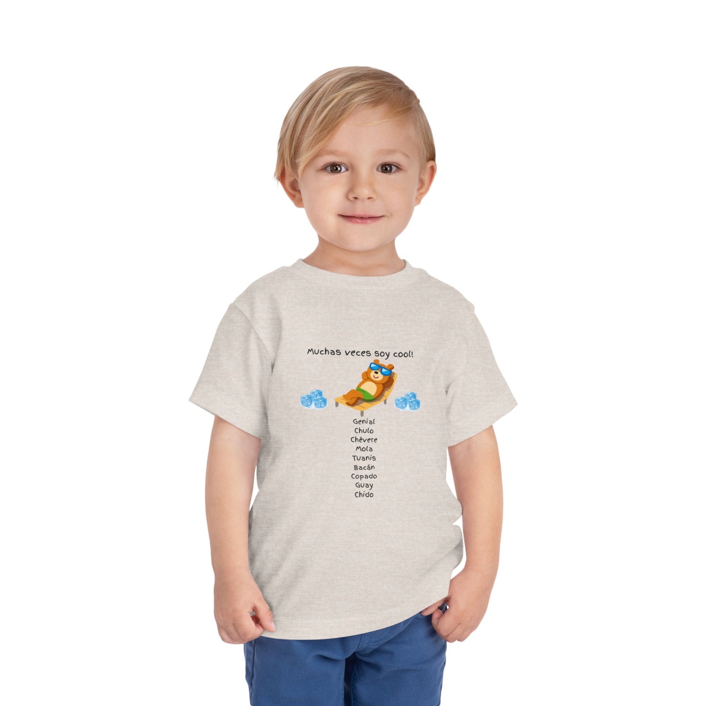 Cool Toddler Tee with Fun Spanish Text – Perfect Gift for Kids!