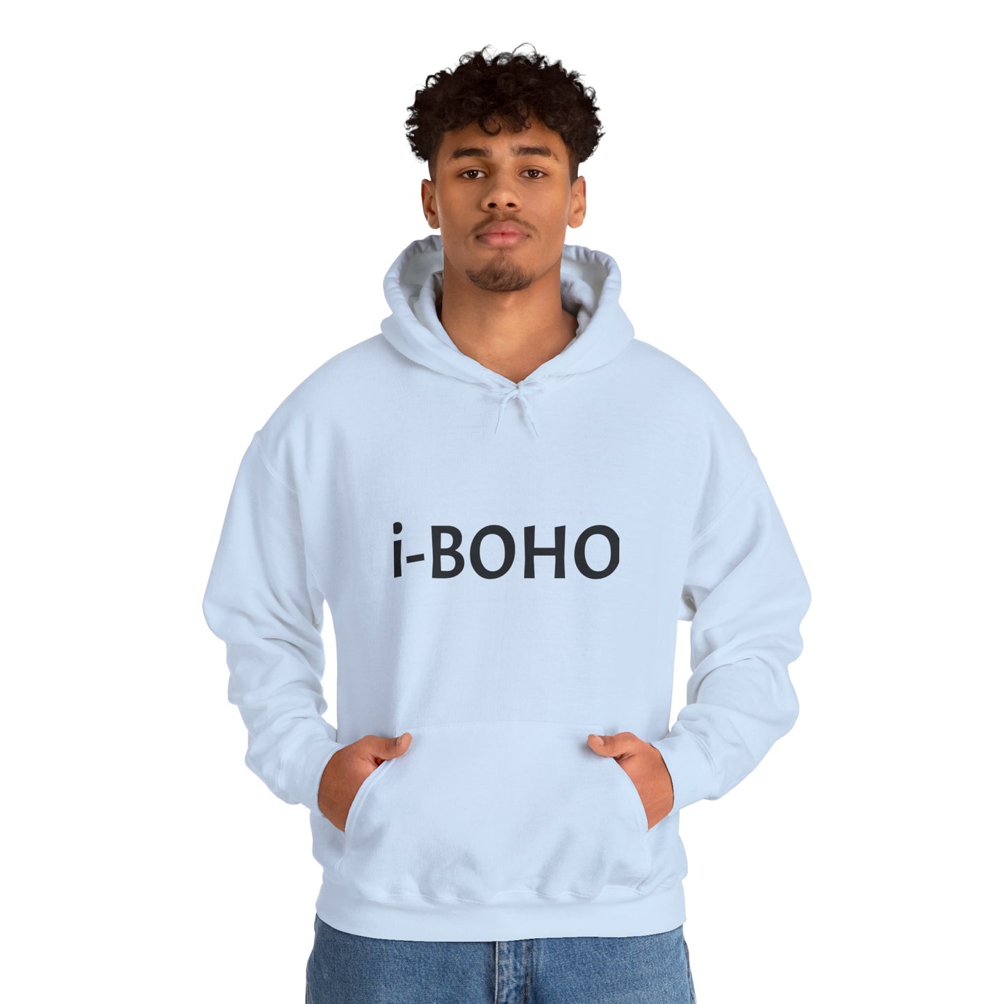 i-Boho Unisex Hooded Sweatshirt - Comfortable & Stylish Sweatshirt for Anime Lovers