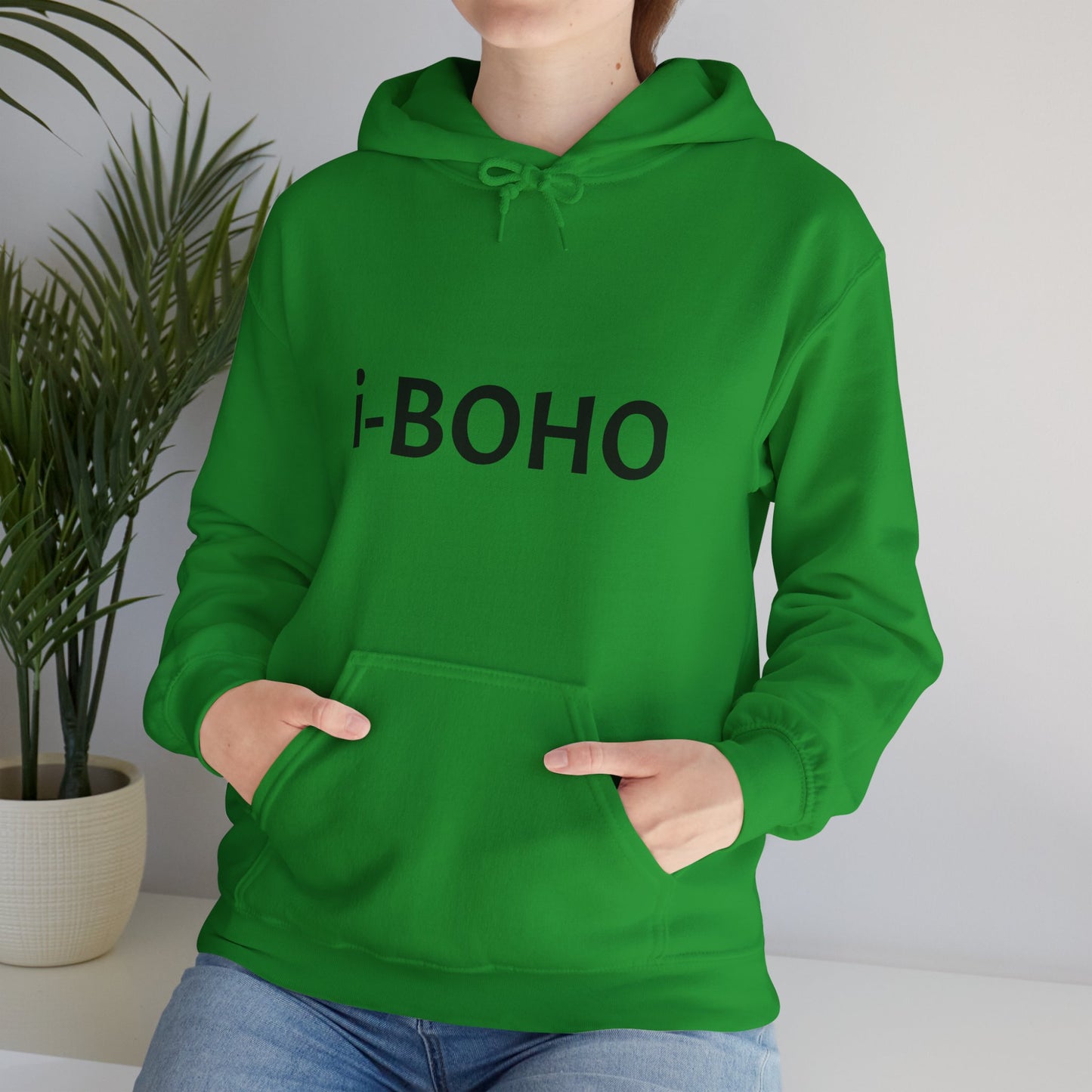 i-Boho Unisex Hooded Sweatshirt - Comfortable & Stylish Sweatshirt for Anime Lovers