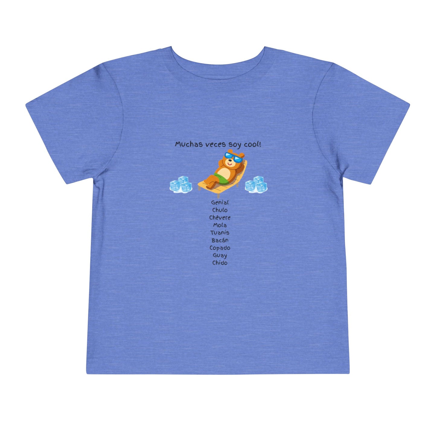 Cool Toddler Tee with Fun Spanish Text – Perfect Gift for Kids!