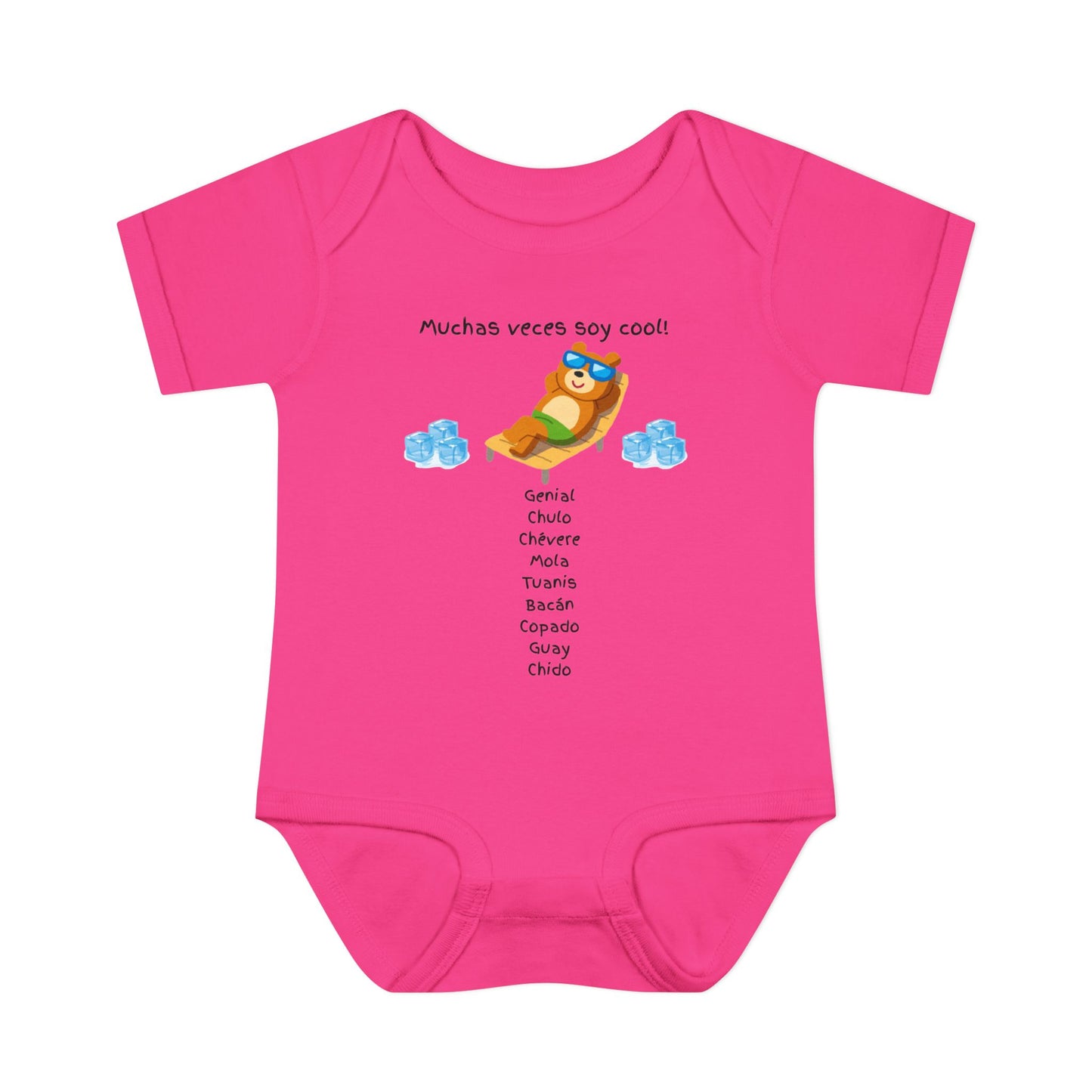 Cool Baby Bodysuit - "Muchas veces soy cool!"